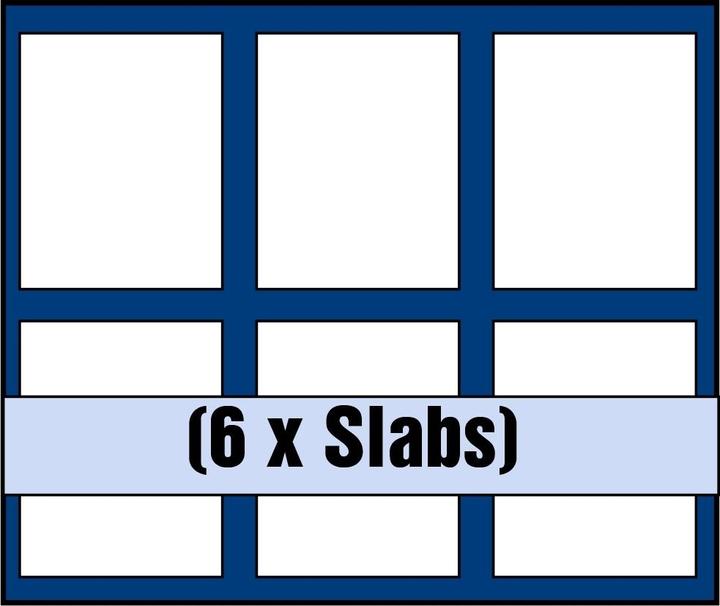Safe Tableau für 6 Slabs