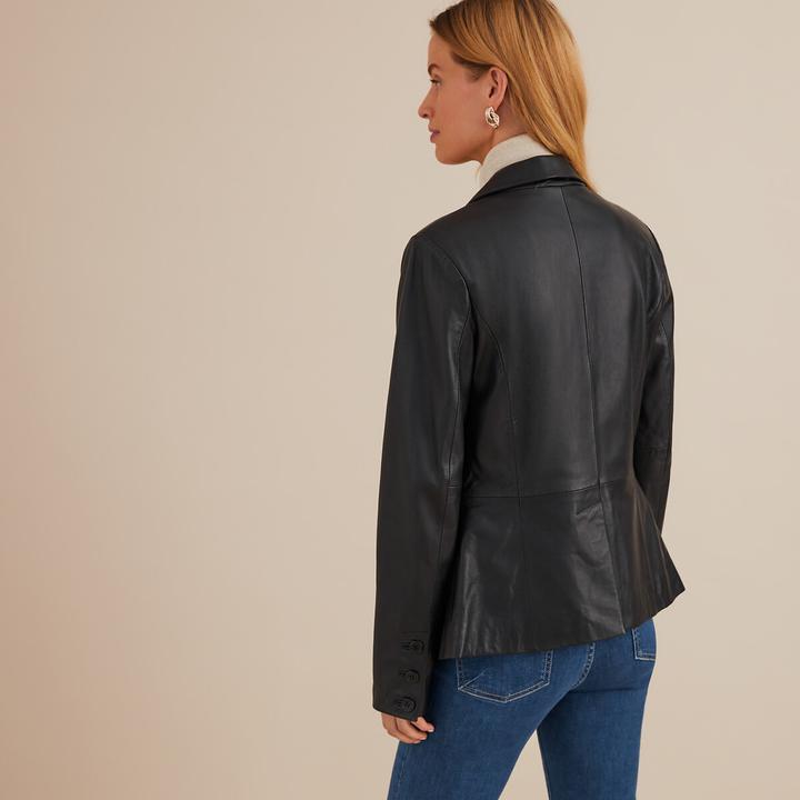 Produktbild Anne Weyburn Taillierter Blazer aus Lammleder