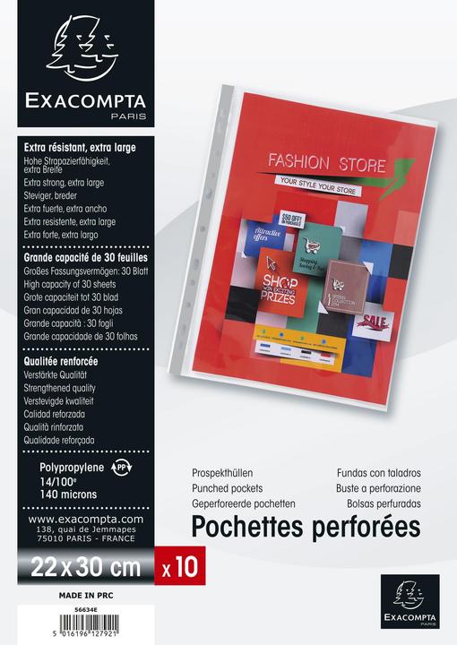 Image du produit Exacompta Housses et pochettes (A4, 1x)