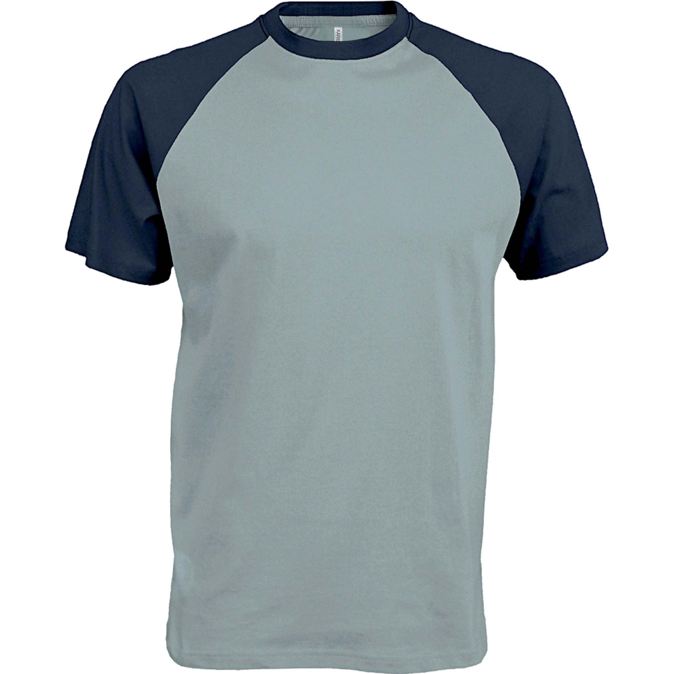 Kariban, Herren, Sportshirt, Base Ball (3XL), Blau, 3XL
