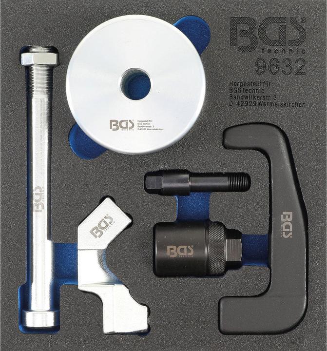Actual product image BGS Tool Tray 1/6: Injector Puller for Bosch CDI Injectors 6 pcs.