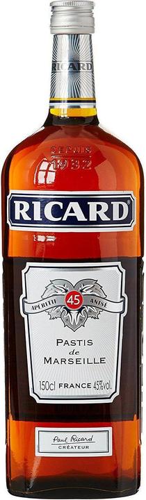 Actual product image Ricard Pastis 1,5 litre 45 % vol.