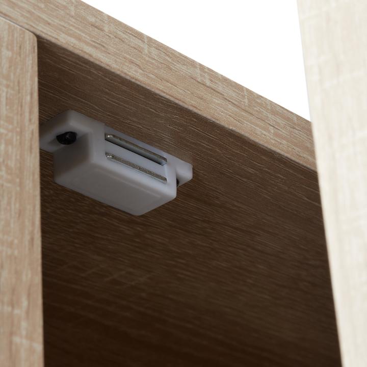 Actual product image tectake TV cabinet Galway | W110 x D41.5 x H50.5 cm with 3 sections (41.50 x 110 x 50.50 cm)