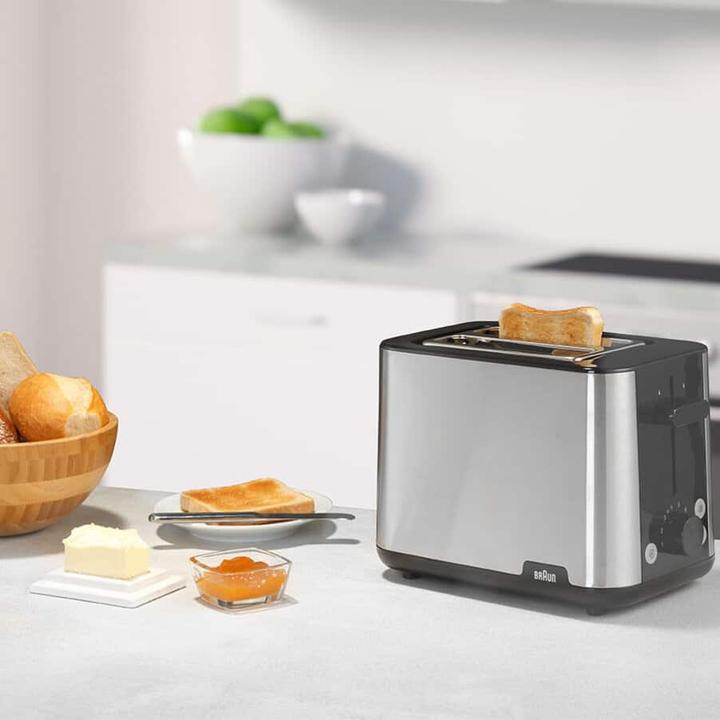 Actual product image Braun Toaster HT 1510 BK 2 slices