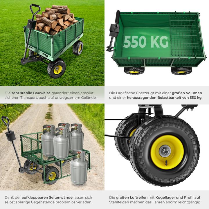 Produktbild tectake Bollerwagen