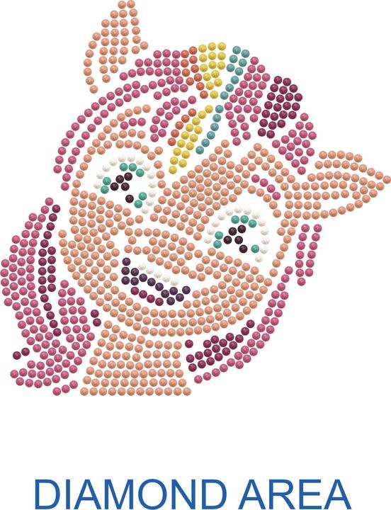 Produktbild Diamond Dotz DOTZIES® Original Diamond Painting Set My Little Pony mit 6 Motiven: 2 Bilder 15 x 15 cm, 2 Armbände