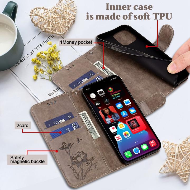 Actual product image König Design Case Mobile Protection for Motorola Moto E20 / E30 / E40 Case Cover Wallet Bag (Motorola E30, Motorola Moto E20, Motorola Moto E40)