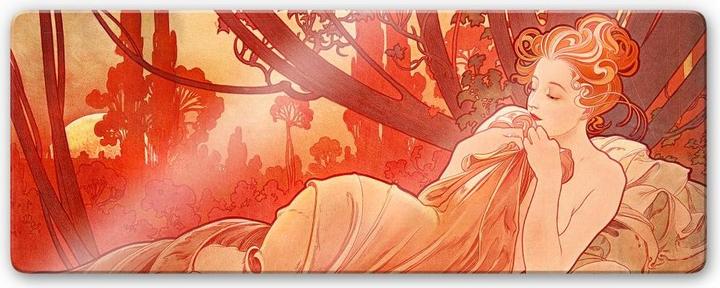 Produktbild Trenddeko Mucha - Abenddämmerung - Panorama (80 x 30 cm)