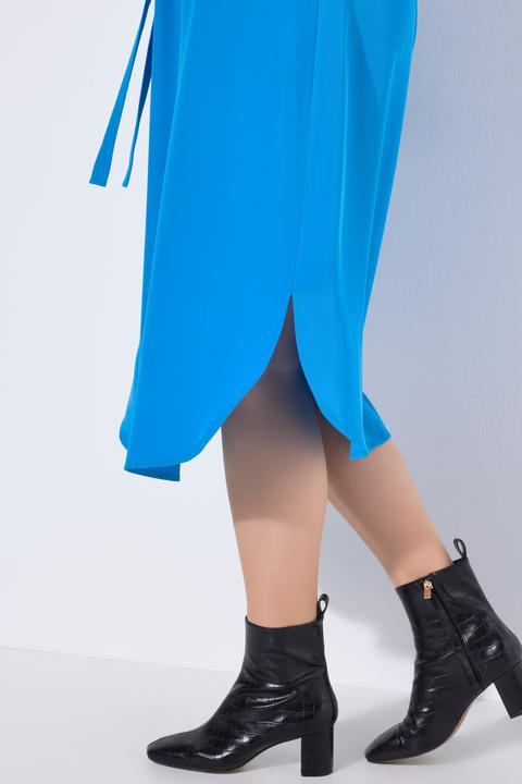 Actual product image Ulla Popken Belted Long Sleeve Midi Dress (54)
