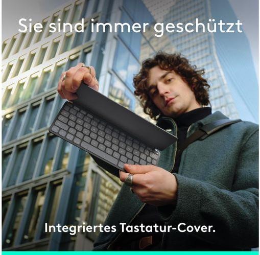 Produktbild Logitech Keys To Go 2 for iPad (CH, Kabellos)