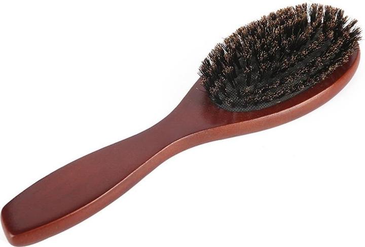 Produktbild JTI Haarbürste mit Schweineborsten - Holz