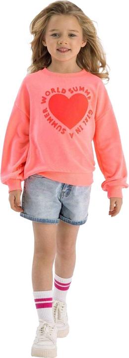 Produktbild Minoti Sweatshirt Mädchen Rundhalsausschnitt Fleece (128)