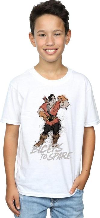 Immagine prodotto Disney Beauty And The Beast Gaston Biceps To Spare Maglietta Ragazzi (152, 158)