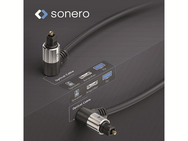 Immagine prodotto Sonero Cavo audio Toslink - Toslink 3 m (3 m, TOSLINK)
