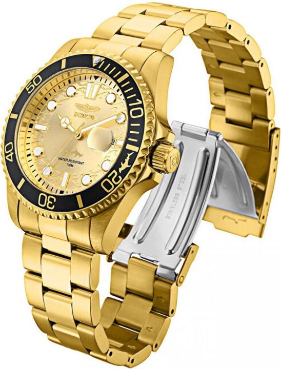 Actual product image Invicta Pro Diver Stainless Steel Quartz Watch (Analogue wristwatch, 43 mm)