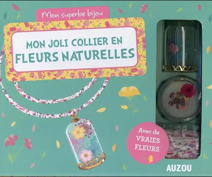 Actual product image Mon super collier en fleurs naturelles