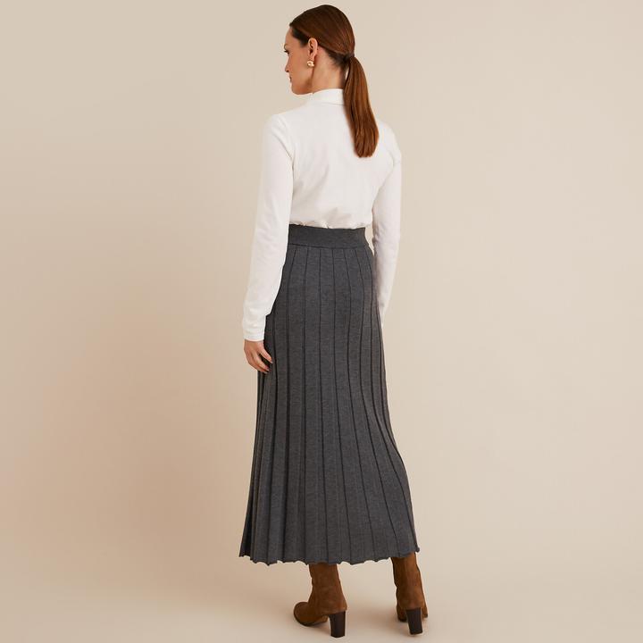 Produktbild Anne Weyburn Langer Plisseerock (48)