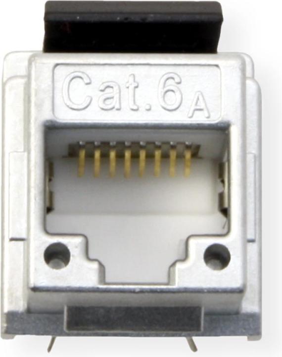 Actual product image Telegärtner CAT 6a Keystone UniversalModule according to EIA/TIA 568A (Keystone module)