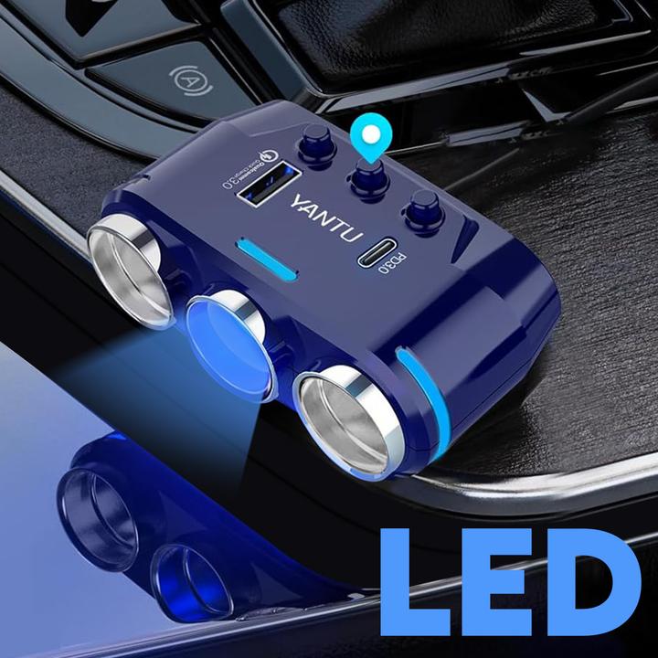 Produktbild Avizar Splitter Zigarettenanzünder 120W