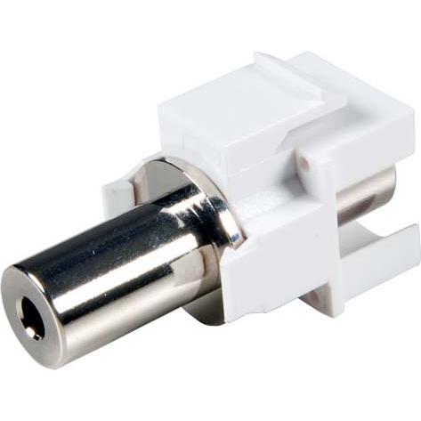 EFB Elektronik 3.5mm Stereo Snap-In Adapterschwarz, Klinke/Klinke, Audio Adapter, Schwarz