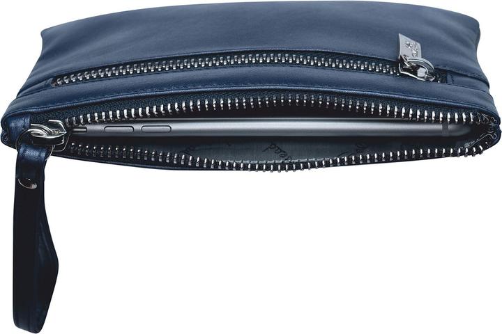 Actual product image Golden Head Valencia men's bag RFID protection leather 18 cm