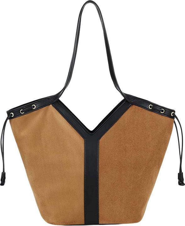 Gallantry Moderne Damen Tote Bag Wildlederoptik