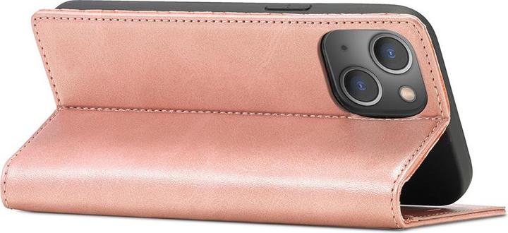 Actual product image Cover-Discount iPhone 13 mini - Stand Flip Case Cover pink (Apple iPhone 13 mini)