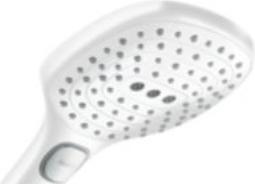 Actual product image hansgrohe Raindance Select E 120 3 spray types (3 Beam types, 14.40 l/min)