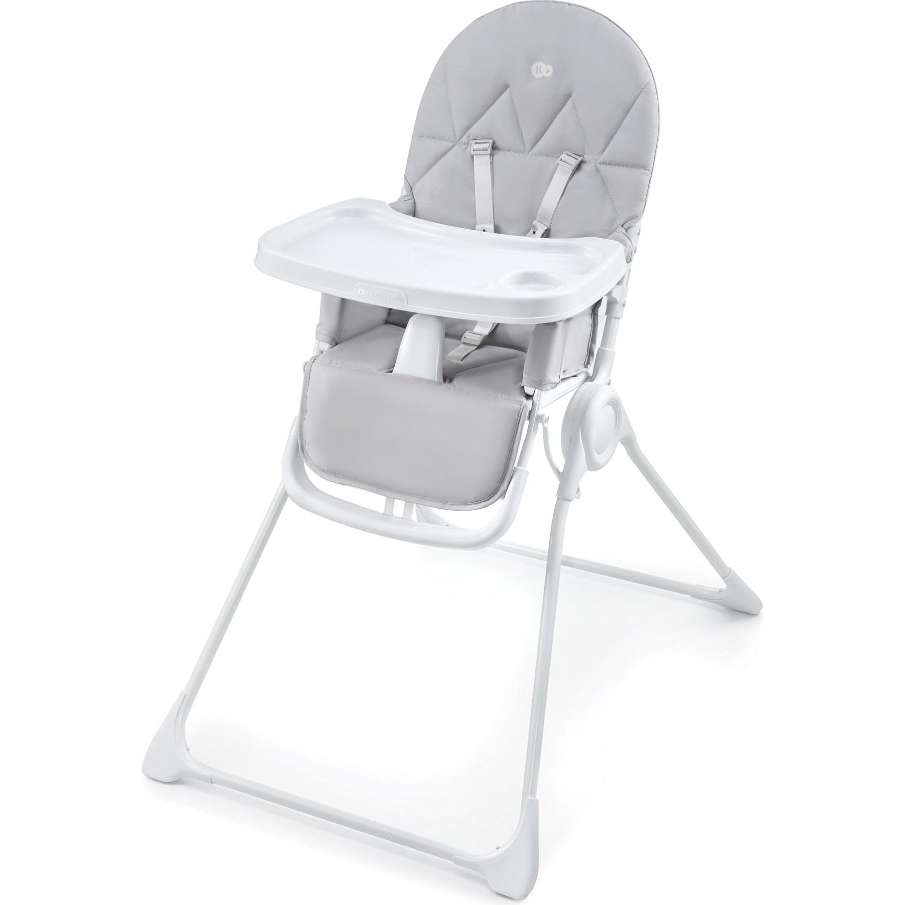 KinderKraft, Seggiolone, high chair BINCI light grey (Seggiolone)
