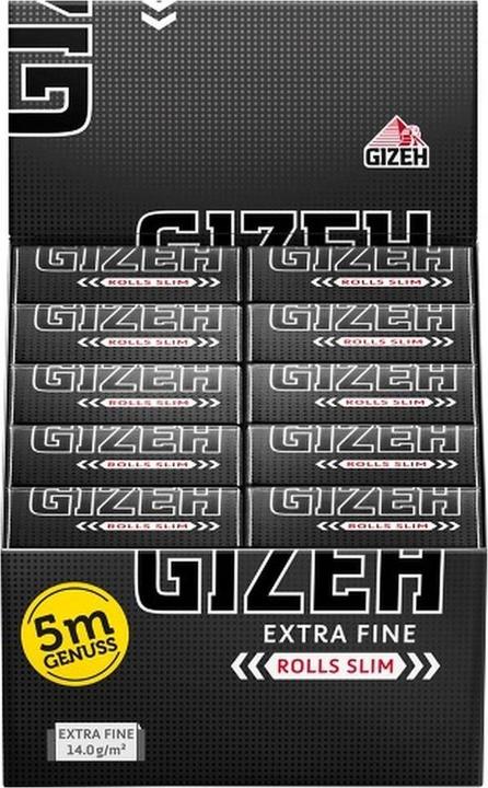 Image du produit Gizeh Black Rolls Slim Box