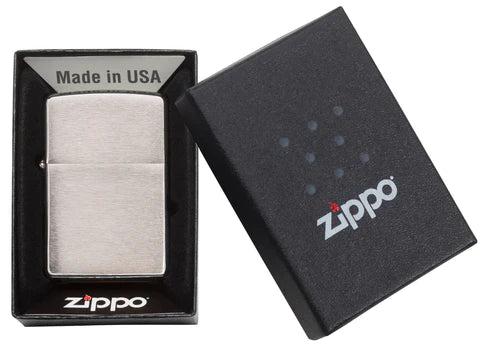 Actual product image Zippo Armor Chrome Brushed