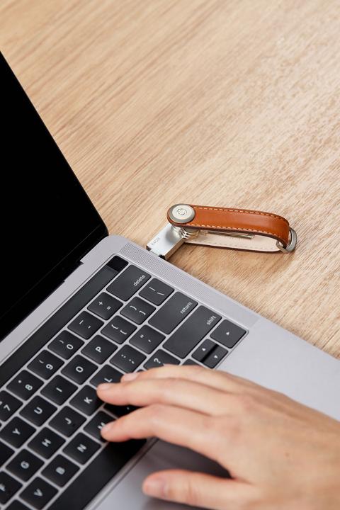 Image du produit Orbitkey USB-C keyring flash drive, 64GB (64 Go, USB-C)