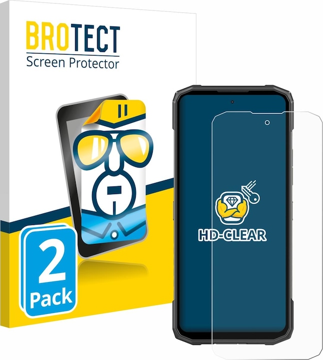 Produktbild BROTECT Schutzfolie Displayschutz Displayschutzfolie Folie Klar Transparent (2 Stück, ZTE Blade 10 Prime)
