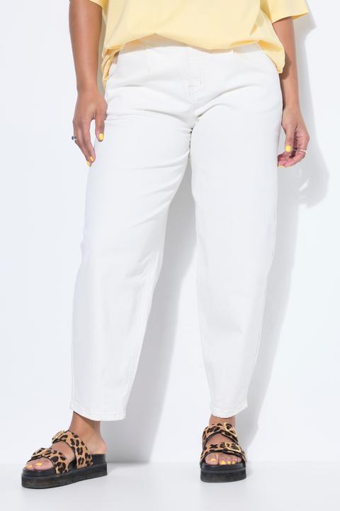 Produktbild Studio Untold Ballon-Jeans, 5-Pocket, elastischer Twill (54)