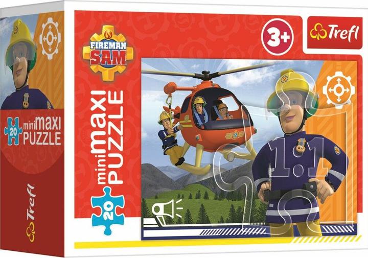 Actual product image Trefl Fireman Sam puzzle: In the air 20 pieces (20 pieces)