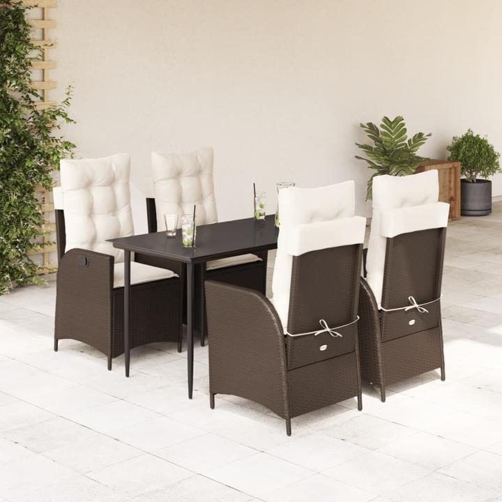 Produktbild vidaXL Garten Essgruppe (140 x 70 x 74 cm)