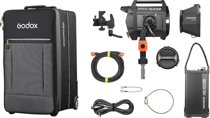 Actual product image Godox KNOWLED RGB Light with Carry Bag MG1200R K1 (Studio light)