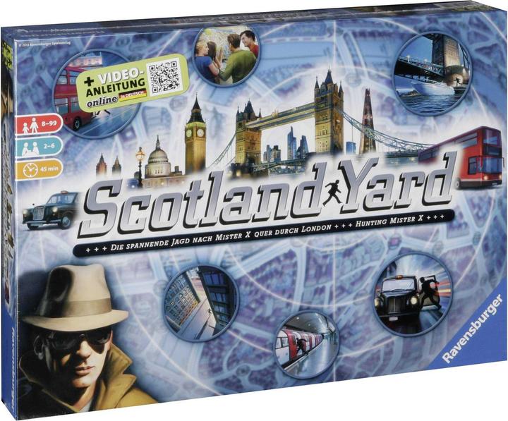 Ravensburger Scotland Yard (Tedesco, Francese, Italiano, Inglese)