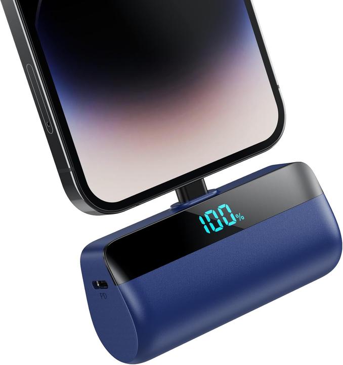 Actual product image Feob Mini Powerbank mit LED-Display (5200 mAh, 20 W)
