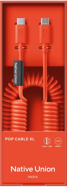 Actual product image Native Union POP Cable XL USB-C (2.40 m, 60 W)