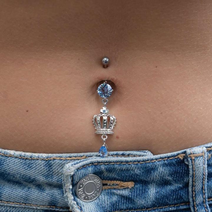 Produktbild Bijouteria Bauchpiercing (Edelstahl, Messing, Kristall)