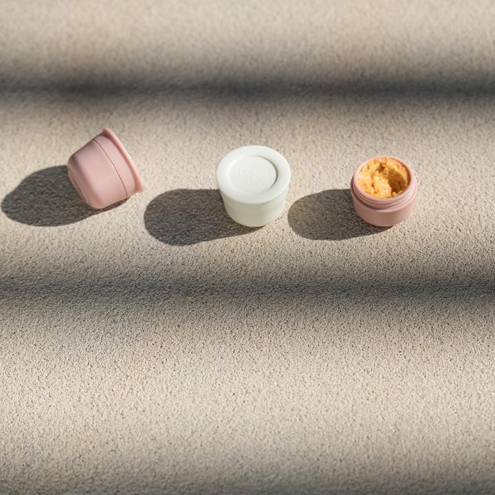 Actual product image Citron Set of 2 x Saucer cups Blush Pink/Cream