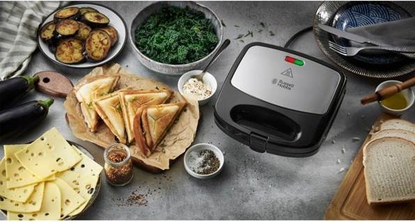 Immagine prodotto Russell Hobbs Fiesta Sandwich Toaster, acciaio inossidabile