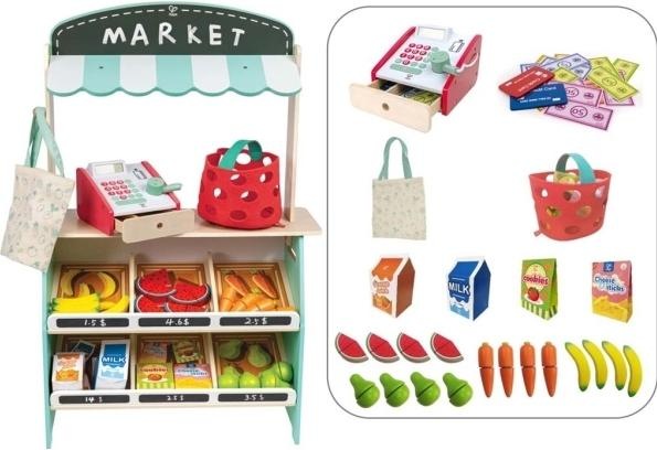 Actual product image Hape Farmers Market Stable