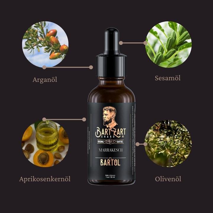 Produktbild BartZart 6-teiliges Bartpflege Set - Shabo (30 ml)