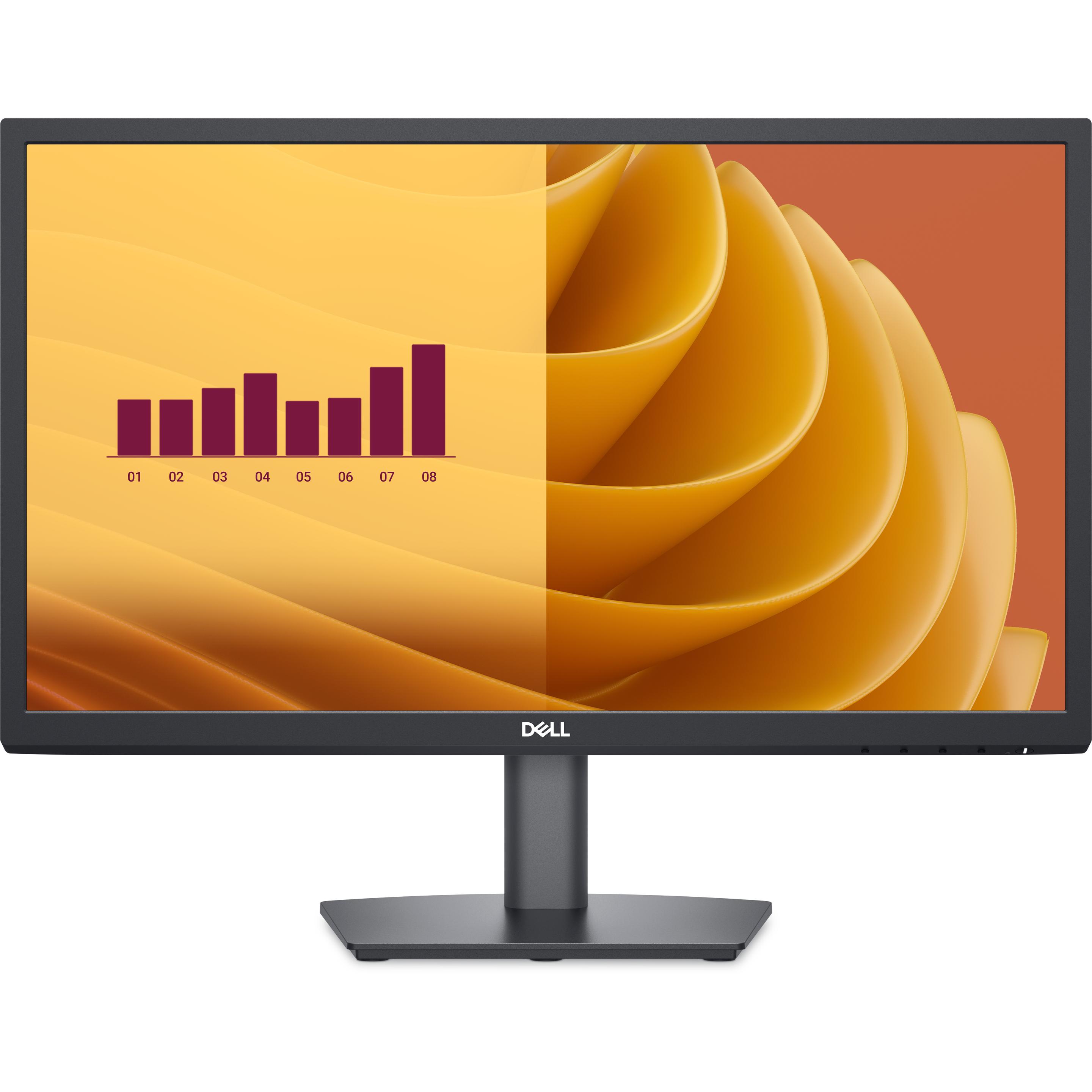 Dell E2225H (1920 x 1080 Pixel, 21.50"), Monitor, Schwarz