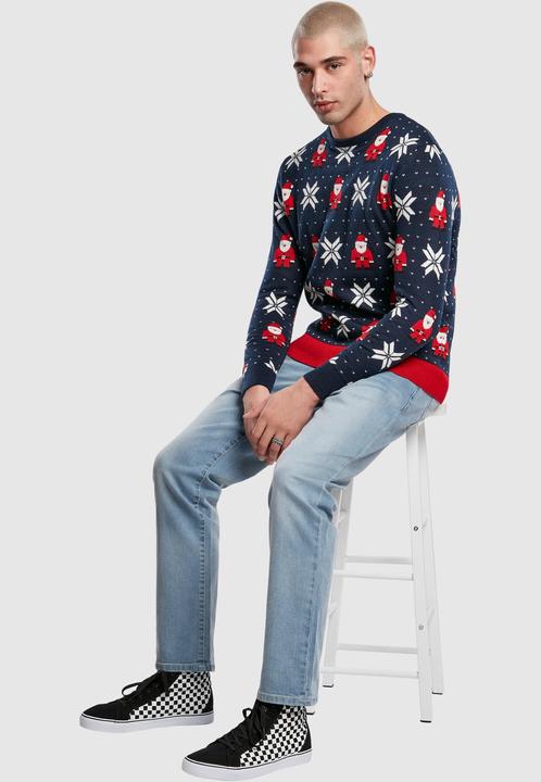 Actual product image Urban Classics Nicolaus And Snowflakes Sweater (M)
