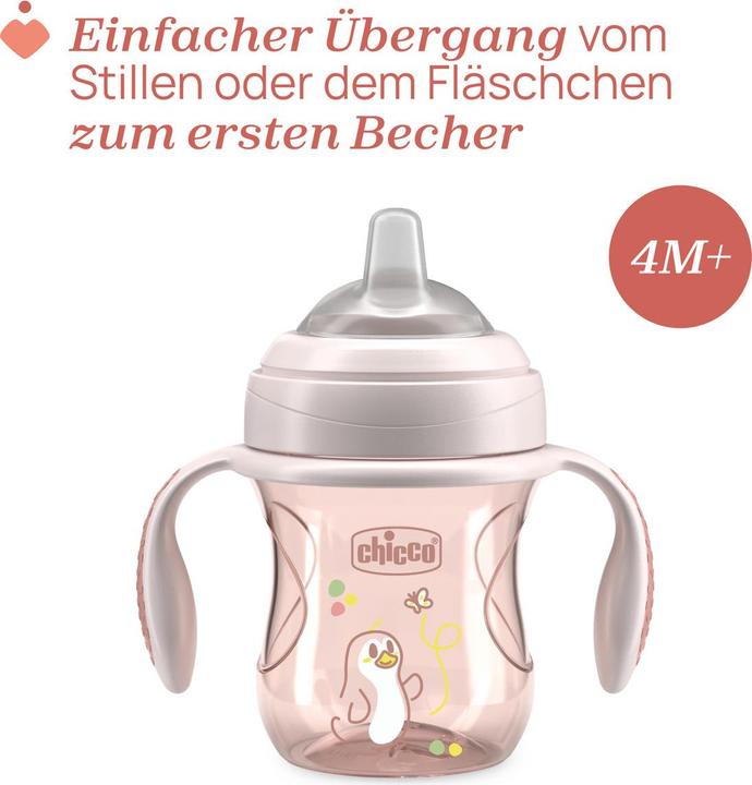 Immagine prodotto Chicco TRANSITION Cup Pink 4m+ (200 ml)