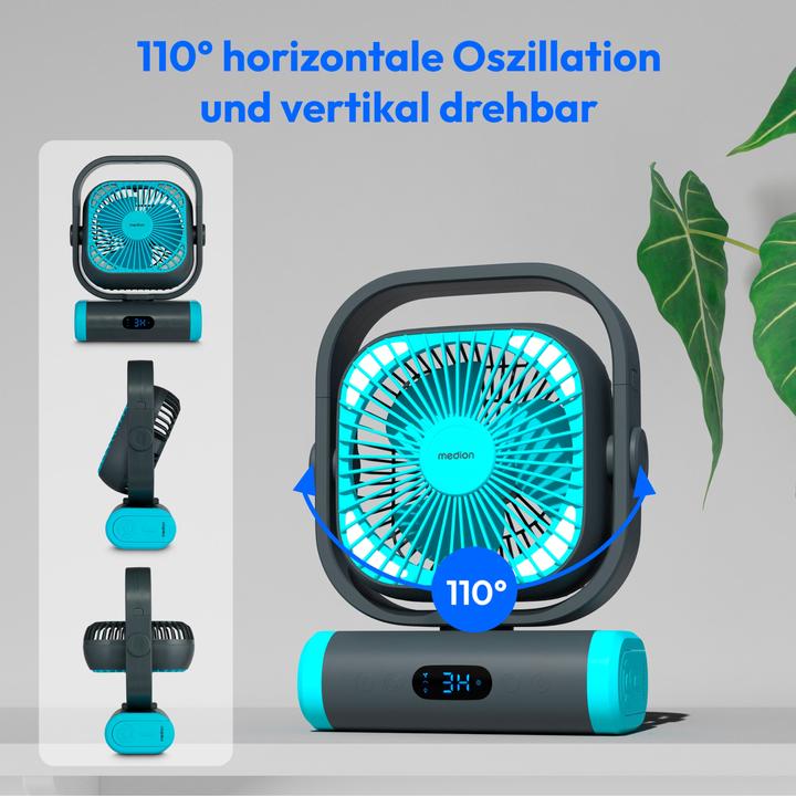 Produktbild Medion LIFE Camping Ventilator E10 TF (48 dB)