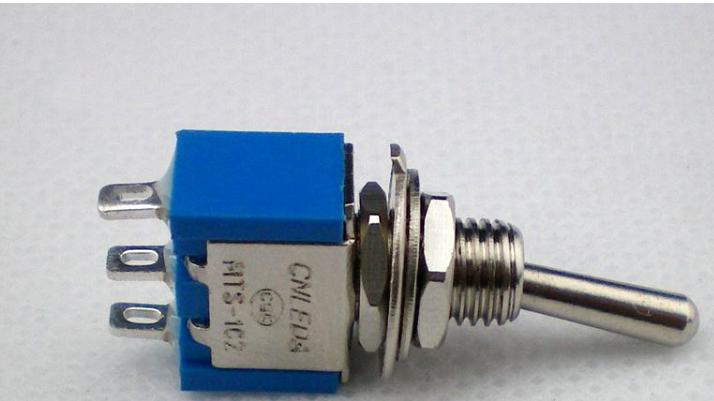 Actual product image OEM On/On MTS-102 for mounting with solder lugs